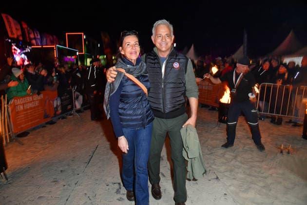 Florian Fitz und Nicole Toursarkissian beim BALTIC LIGHTS-WARM UP 2026 Charity Schilttenhunderennen in Heringsdorf auf Usedom am 07.03.2026