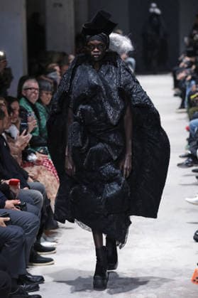 PFW - Comme Des Garcons Runway Models Walk Runway for the Comme des Garçons fashion show during Paris Fashion Week on March 7, 2026 in Paris, France. Photo by Alain-Gil Gonzalez ABACAPRESS.COM Paris France  Copyright: xGonzalezxAlain-Gil ABACAx
