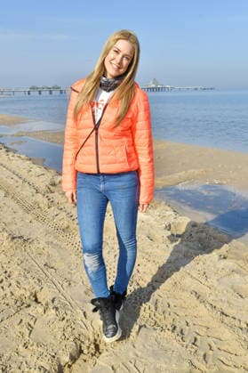 Nina Ensmann beim BALTIC LIGHTS 2026 Charity Schilttenhunderennen in Heringsdorf auf Usedom am 07.03.2026