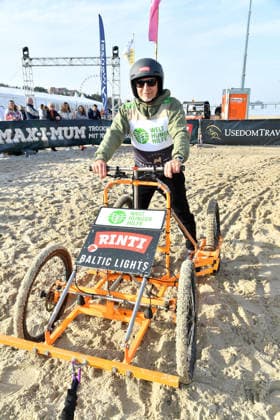 Erdogan Atalay beim BALTIC LIGHTS 2026 Charity Schilttenhunderennen in Heringsdorf auf Usedom am 07.03.2026