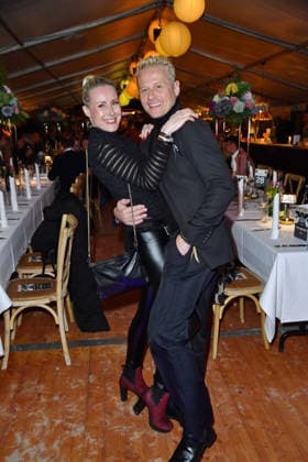Franziska Hippe und Roman Knizka beim BALTIC LIGHTS 2026 Charity Schilttenhunderennen in Heringsdorf auf Usedom am 07.03.2026