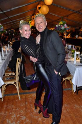 Franziska Hippe und Roman Knizka beim BALTIC LIGHTS 2026 Charity Schilttenhunderennen in Heringsdorf auf Usedom am 07.03.2026