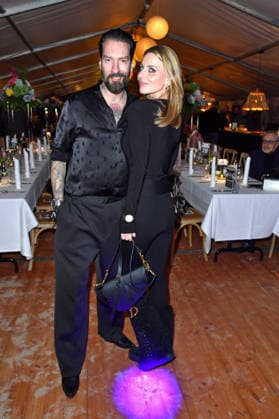 Alec Voelkel mit Ehefrau Johanna Völkel beim BALTIC LIGHTS 2026 Charity Schilttenhunderennen in Heringsdorf auf Usedom am 07.03.2026