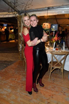 Nina Ensmann und Franziska Hippe beim BALTIC LIGHTS 2026 Charity Schilttenhunderennen in Heringsdorf auf Usedom am 07.03.2026