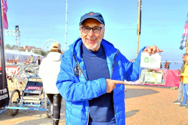 Wolfgang Stumph beim BALTIC LIGHTS 2026 Charity Schilttenhunderennen in Heringsdorf auf Usedom am 07.03.2026