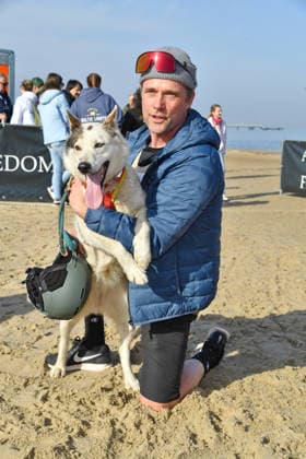 Matthias Schloo beim BALTIC LIGHTS 2026 Charity Schilttenhunderennen in Heringsdorf auf Usedom am 07.03.2026