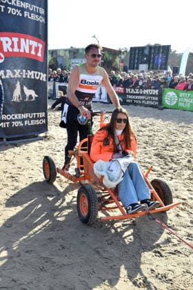 Robert Redweik beim BALTIC LIGHTS 2026 Charity Schilttenhunderennen in Heringsdorf auf Usedom am 07.03.2026
