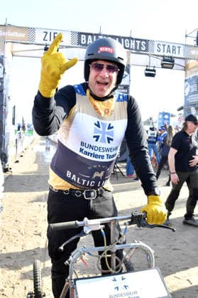 Sascha Vollmer beim BALTIC LIGHTS 2026 Charity Schilttenhunderennen in Heringsdorf auf Usedom am 07.03.2026