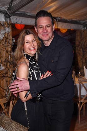 Sascha Vollmer mit Ehefrau Jennifer Vollmer beim BALTIC LIGHTS 2026 Charity Schilttenhunderennen in Heringsdorf auf Usedom am 07.03.2026