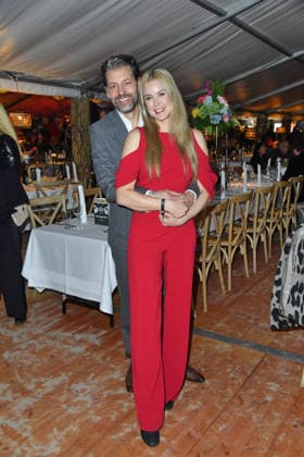 Nina Ensmann mit Ehemann Marc Demmig beim BALTIC LIGHTS 2026 Charity Schilttenhunderennen in Heringsdorf auf Usedom am 07.03.2026