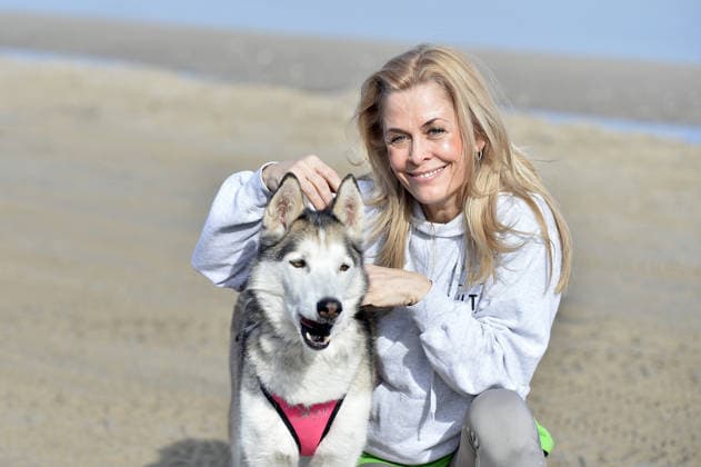 Tanja Lanäus beim BALTIC LIGHTS 2026 Charity Schilttenhunderennen in Heringsdorf auf Usedom am 07.03.2026