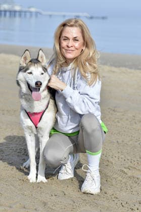 Tanja Lanäus beim BALTIC LIGHTS 2026 Charity Schilttenhunderennen in Heringsdorf auf Usedom am 07.03.2026