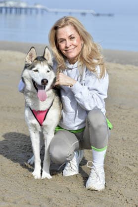 Tanja Lanäus beim BALTIC LIGHTS 2026 Charity Schilttenhunderennen in Heringsdorf auf Usedom am 07.03.2026