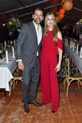 Nina Ensmann mit Ehemann Marc Demmig beim BALTIC LIGHTS 2026 Charity Schilttenhunderennen in Heringsdorf auf Usedom am 07.03.2026