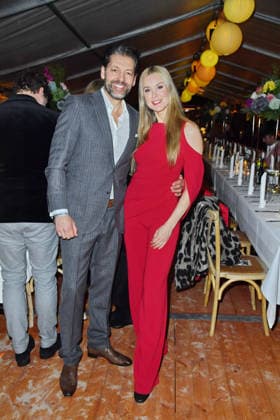 Nina Ensmann mit Ehemann Marc Demmig beim BALTIC LIGHTS 2026 Charity Schilttenhunderennen in Heringsdorf auf Usedom am 07.03.2026