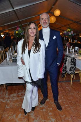 Simone Thomalla mit Partner Rene Marchand beim BALTIC LIGHTS 2026 Charity Schilttenhunderennen in Heringsdorf auf Usedom am 07.03.2026
