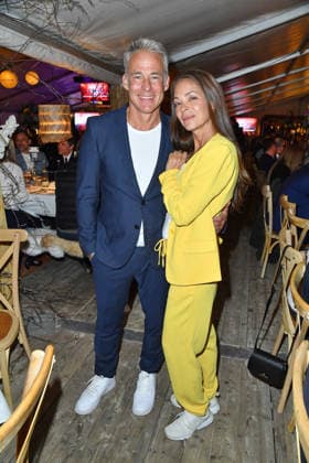 Marco Girnth und Katja Woywood beim BALTIC LIGHTS 2026 Charity Schilttenhunderennen in Heringsdorf auf Usedom am 07.03.2026