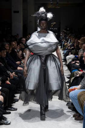Comme des garcons Womenswear Collection Fall Winter 2026 2027 show as part of Paris Fashion Week PFW , in Paris, France, on March 07, 2026 Bestimage Runway during the Comme des garcons Womenswear Fall Winter 2026 2027 show as part of Paris Fashion Week on March 07, 2026 in Paris, France Paris France  Copyright: xAgencex xBestimagexAgencex xBestimagex