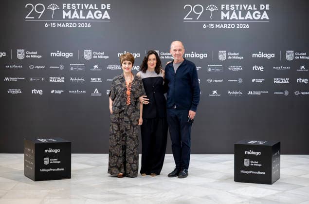 Photocall of the film Después de Kim at the Malaga Film Festival Director Ángeles González Sinde c , and actors Adriana Ozores i and Darío Grandinetti d , pose during the photocall of the film Después de Kim during the 29th edition of the Malaga Film Festival, March 8, 2026 in Malaga, Andalucía Spain This years edition aims to be a bridge between Spain and Latin America and brings together works from 71 countries A total of 2,883 audiovisual works have been registered In the official competition section will participate 22 films 12 Spanish and ten Latin American, in addition to 21 other 19 Spanish and two Latin American films in the non-competitive official section, including the closing film 08 MARCH 2026 FESTIVAL DE CINE Malaga, Andaluci  Copyright: xAlbertoxOrtegax 7349346