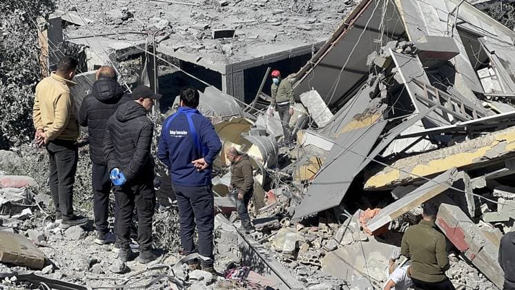 Israeli strike targets industrial area in Lebanon SAIDA, LEBANON - MARCH 8: Israeli warplanes carried out an airstrike targeting a building in the industrial area of Ghaziye in Saida, southern Lebanon on March 8, 2026. Following the attack, damage was reported in the area, and Lebanese security forces launched an operation to assess the impact and conduct investigations. Ahmad Kaddoura Anadolu Saida Lebanon. Editorial use only. Please get in touch for any other usage.  Copyright: x2026xAnadoluxAhmadxKaddourax