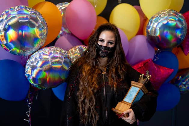 STOCKHOLM, SWEDEN 20260308 Felicia the day after she wins Melodifestivalen 2026 STOCKHOLM SWEDEN x10430x  Copyright: xChristinexOlsson TTx MELODIFESTIVALEN 2026 FELICIA C-1h132wXXI