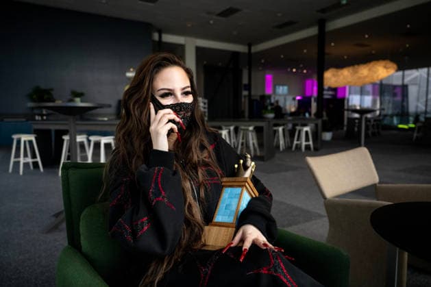 STOCKHOLM, SWEDEN 20260308 Felicia the day after she wins Melodifestivalen 2026 STOCKHOLM SWEDEN x10430x  Copyright: xChristinexOlsson TTx MELODIFESTIVALEN 2026 FELICIA IWIFNfDjbSg