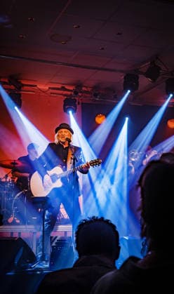Dirk Zöllner *1962, Musiker, Schriftsteller. DIE ZÖLLNER BigBand Konzert im Neu Helgoland in Berlin Köpenick in Müggelheim - 07.03.2026 Dirk Zöllner