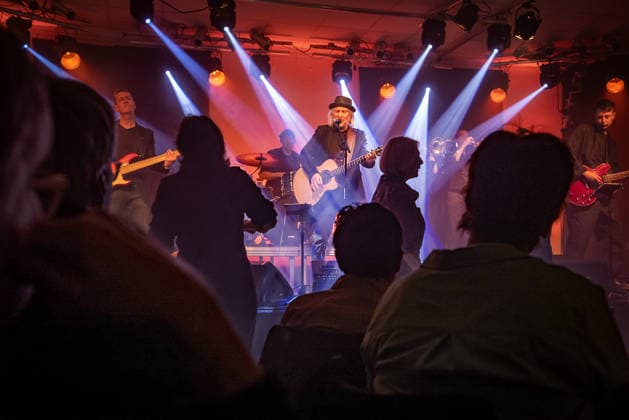 Dirk Zöllner *1962, Musiker, Schriftsteller. DIE ZÖLLNER BigBand Konzert im Neu Helgoland in Berlin Köpenick in Müggelheim - 07.03.2026 Dirk Zöllner