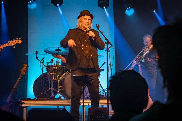 Dirk Zöllner *1962, Musiker, Schriftsteller. DIE ZÖLLNER BigBand Konzert im Neu Helgoland in Berlin Köpenick in Müggelheim - 07.03.2026 Dirk Zöllner