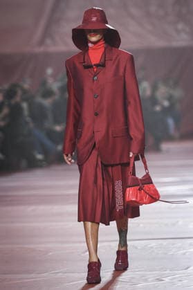 PFW - Lacoste Runway in Paris FA A model walks the runway for the Lacoste collection as part of Paris Fashion Week in Paris, on March 8, 2026. Photo by Firas Abdullah ABACAPRESS.COM Paris Ile-de-France France  Copyright: xAbdullahxFiras ABACAx