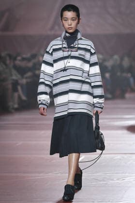 PFW - Lacoste Runway in Paris FA A model walks the runway for the Lacoste collection as part of Paris Fashion Week in Paris, on March 8, 2026. Photo by Firas Abdullah ABACAPRESS.COM Paris Ile-de-France France  Copyright: xAbdullahxFiras ABACAx