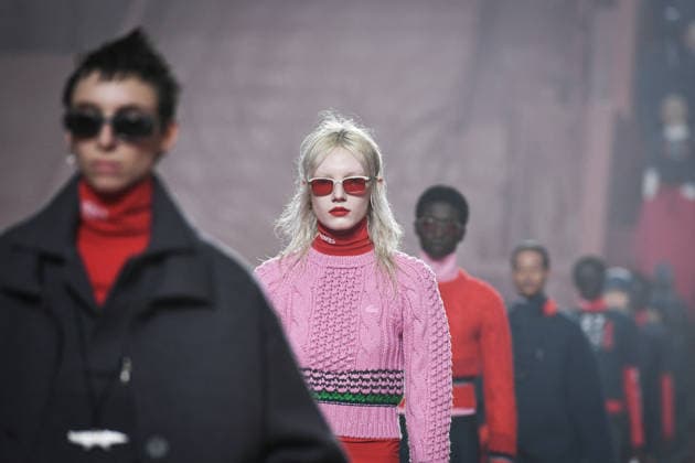 PFW - Lacoste Runway in Paris FA Models walk the runway for the Lacoste collection as part of Paris Fashion Week in Paris, on March 8, 2026. Photo by Firas Abdullah ABACAPRESS.COM Paris Ile-de-France France  Copyright: xAbdullahxFiras ABACAx