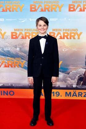 Kinderschauspieler Paco von Wyss bei der Premiere des Films Mein Freund Barry , einem Kinderfilm über einen Lawinenhund, im Cinedom Kino. Köln, 08.03.2026 NRW Deutschland Copyright: xChristophxHardtx
