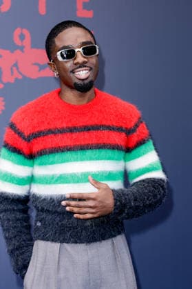 Caleb McLaughlin at the photocall at the Lacoste Womenswear Collection Prêt à Porter Automne Hiver 2026 2027 show as part of Paris Fashion Week PFW at Roland Garros, Paris, France, March 8, 2026 Olivier Borde Bestimage Photocall at the Lacoste Womenswear Fall Winter 2026 2027 show as part of Paris Fashion Week on March 08, 2026 in Paris, France Paris France  Copyright: xOLIVIERxBORDEx xBESTIMAGExOLIVIERxBORDEx xBESTIMAGEx