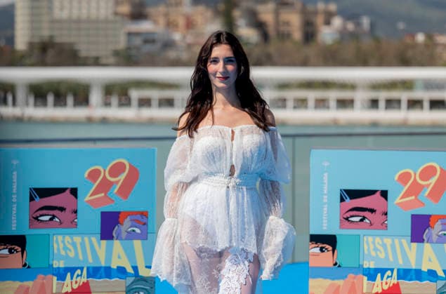 Photocall of the film Mi querida senorita at the Malaga Film Festival Actress Lola Rodriguez poses during the photocall of the film Mi querida senorita during the 29th edition of the Malaga Film Festival, March 8, 2026 in Malaga, Andalucía Spain This years edition aims to be a bridge between Spain and Latin America and brings together works from 71 countries A total of 2,883 audiovisual works have been registered In the official competition section will participate 22 films 12 Spanish and ten Latin American, in addition to 21 other 19 Spanish and two Latin American films in the non-competitive official section, including the closing film 08 MARCH 2026 FESTIVAL DE MÁLAGA Malaga, Andalucia Malaga, Andalucia Espana  Copyright: xAlbertoxOrtegax 7350462
