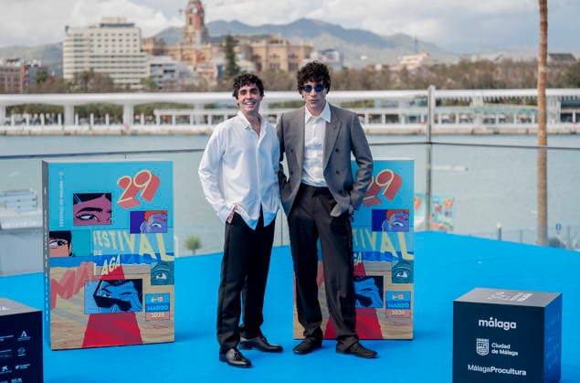 Photocall of the film Mi querida senorita at the Malaga Film Festival Producers Javier Calvo d and Javier Ambrossi i pose during the photocall of the film Mi querida senorita during the 29th edition of the Malaga Film Festival, March 8, 2026 in Malaga, Andalucía Spain This years edition aims to be a bridge between Spain and Latin America and brings together works from 71 countries In total 2 883 audiovisual works have been registered In the official competition section will participate 22 films 12 Spanish and ten Latin American, to which are added another 21 19 Spanish and two Latin American in the non-competitive official section, including the closing film 08 MARCH 2026 FESTIVAL DE MÁLAGA Malaga, Andalucia Malaga, Andalucia Espana  Copyright: xAlbertoxOrtegax 7350481