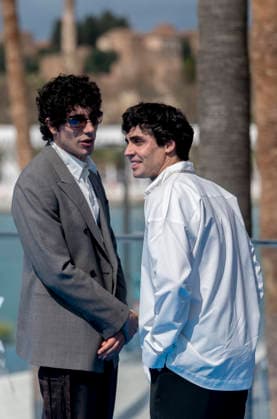 Photocall of the film Mi querida senorita at the Malaga Film Festival Producers Javier Calvo i and Javier Ambrossi d , pose during the photocall of the film Mi querida senorita during the 29th edition of the Malaga Film Festival, March 8, 2026 in Malaga, Andalucía Spain This years edition aims to be a bridge between Spain and Latin America and brings together works from 71 countries In total 2 883 audiovisual works have been registered In the official competition section will participate 22 films 12 Spanish and ten Latin American, to which are added another 21 19 Spanish and two Latin American in the non-competitive official section, including the closing film 08 MARCH 2026 FESTIVAL DE MÁLAGA Malaga, Andalucia Malaga, Andalucia Espana  Copyright: xAlbertoxOrtegax 7350488