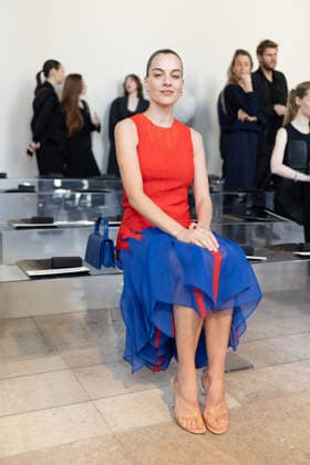 Cleopatra Zu Oettingen Spielberg at the Front Row of the Akris Womenswear Collection Prêt à Porter Automne Hiver 2026 2027 show as part of Paris Fashion Week PFW at Palais de Tokyo, Paris, France on March 08, 2026 Julien Sarkissian Bestimage Front Row at the Akris Womenswear Fall Winter 2026 2027 show as part of Paris Fashion Week on March 08, 2026 in Paris, France  Copyright: xJulienxSarkissianx xBestimagexJulienxSarkissianx xBestimagex