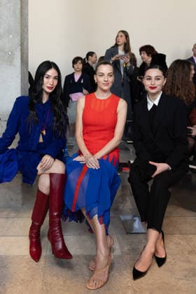 Heart Evangelista, Cleopatra Zu Oettingen Spielberg, Esther Abrami at the Front Row of the Akris Womenswear Collection Fall Winter 2026 2027 show as part of Paris Fashion Week PFW at Palais de Tokyo, Paris, France, March 08, 2026 Julien Sarkissian Bestimage Front Row at the Akris Womenswear Fall Winter 2026 2027 show as part of Paris Fashion Week on March 08, 2026 in Paris, France  Copyright: xJulienxSarkissianx xBestimagexJulienxSarkissianx xBestimagex
