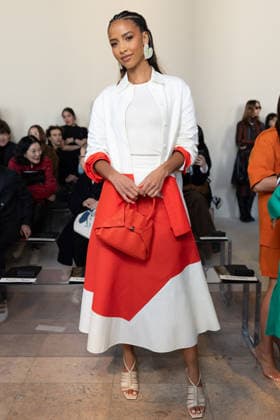 Flora Coquerel at the Front Row of the Akris Womenswear Collection Prêt à Porter Automne Hiver 2026 2027 show as part of Paris Fashion Week PFW at Palais de Tokyo, Paris, France, March 08, 2026 Julien Sarkissian Bestimage Front Row at the Akris Womenswear Fall Winter 2026 2027 show as part of Paris Fashion Week on March 08, 2026 in Paris, France  Copyright: xJulienxSarkissianx xBestimagexJulienxSarkissianx xBestimagex
