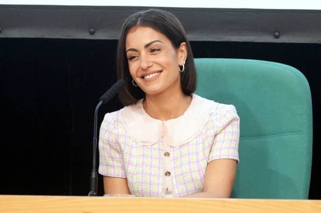 Hiba Abouk at photocall film Tarantula during the 29 edition of Malaga Film Festival in Malaga on Sunday, 8 March 2026. Cordon Press 
