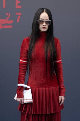 PFW - Lacoste Photocall Ayu Gani attends the Lacoste Winter 2026-2027 show as part of Paris Fashion Week on March 08, 2026 at Roland Garros Stadium in Paris, France. Photo by Laurent Zabulon ABACAPRESS.COM Paris France  Copyright: xZabulonxLaurent ABACAx