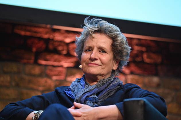 Autorin Bettina Flitner liest und spricht auf der Lit.Cologne, dem internationalen Literaturfestival