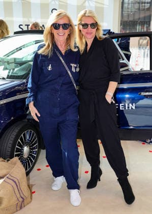 Neue Beauty-Ära bei Strandfein: Uta Raasch und Jeannine Halene präsentieren die Strandfein Beauty Signature Line - Designerin Uta Raasch mit ihrer Geschäftspartnerin Jeannine Halene (Agentur Rheinschurken.de ) setzen ein starkes Zeichen mit ihrer neu gegründeten Marke ! Im Foto ebenfalls Schauspielerin Tanja Schleiff Düsseldorf The Art of Beauty Messe NRW Deutschland