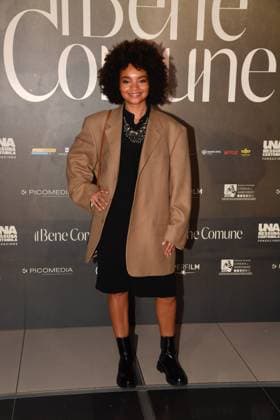 Rome, Cinema Adriano Preview of the film The Common Good , In the photo: Rosanna Sparapano  Copyright: xVincenzoxLandix xipa-agency.netx xVincenzoxLandix IPA_Agency_IPA72601854