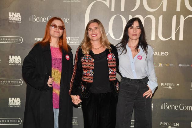 Rome, Cinema Adriano Preview of the Film The Common Good , In the photo: Noemi Giulia Minoli Paola Turci  Copyright: xVincenzoxLandix xipa-agency.netx xVincenzoxLandix IPA_Agency_IPA72602074