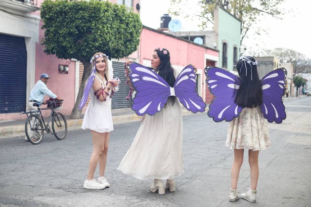 Women Join Global Strike for International Women s Day Women taking part during a rally marking the International Women s Day to demand women rights. on March 8, 2026 in Tlaxcala, Mexico. (Photo by Essene Hernandez Eyepix Group) Copyright: xEssenexHernandezx xEyepixxGroupx EH_08032026_177717