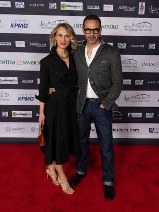 March 8, 2026, Hollywood, California, USA: EMANUELA GALLIUSSI and. DEAN RONALDS attend Los Angeles Italia Film Festival 2026 Opening Night Awards. Hollywood USA - ZUMAb173 20260308_aap_b173_035 Copyright: xBillyxBennightx