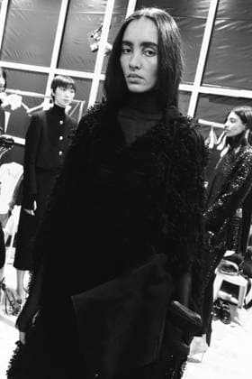 Paris Fashion Week - Women F W 26-27 Akris fashion show Backstage Palais de Tokyo - Paris, France Eduarda Vieira Paris Fashion Week - Women F W 26-27 Akris fashion show Backstage Palais de Tokyo - Paris, France 8th March 2026 SGPItalia id 134576_011 * Not Exclusive  Copyright: xLorenzoxCremonax