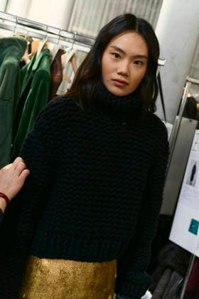 Paris Fashion Week - Women F W 26-27 Akris fashion show Backstage Palais de Tokyo - Paris, France Beans Wang Paris Fashion Week - Women F W 26-27 Akris fashion show Backstage Palais de Tokyo - Paris, France 8th March 2026 SGPItalia id 134576_011 * Not Exclusive  Copyright: xLorenzoxCremonax